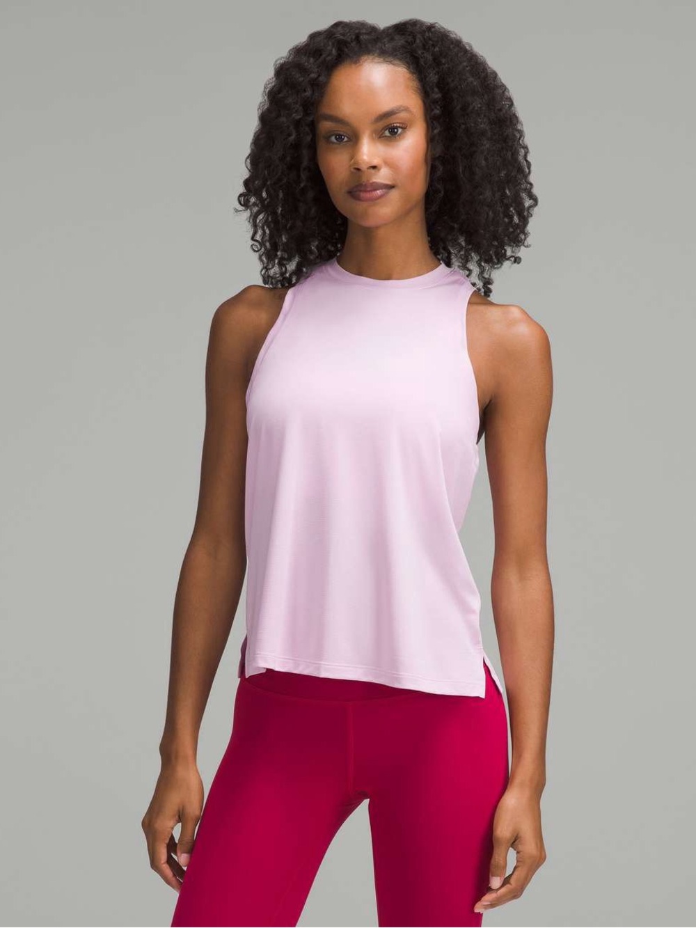 NWOT Lululemon Women's Ultralight Hip-Length Tank Top Vitapink Size 4